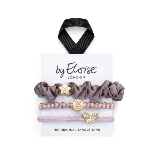 By Eloise London Bangle Set Butterfly Garden Gumka do włosów 1 szt