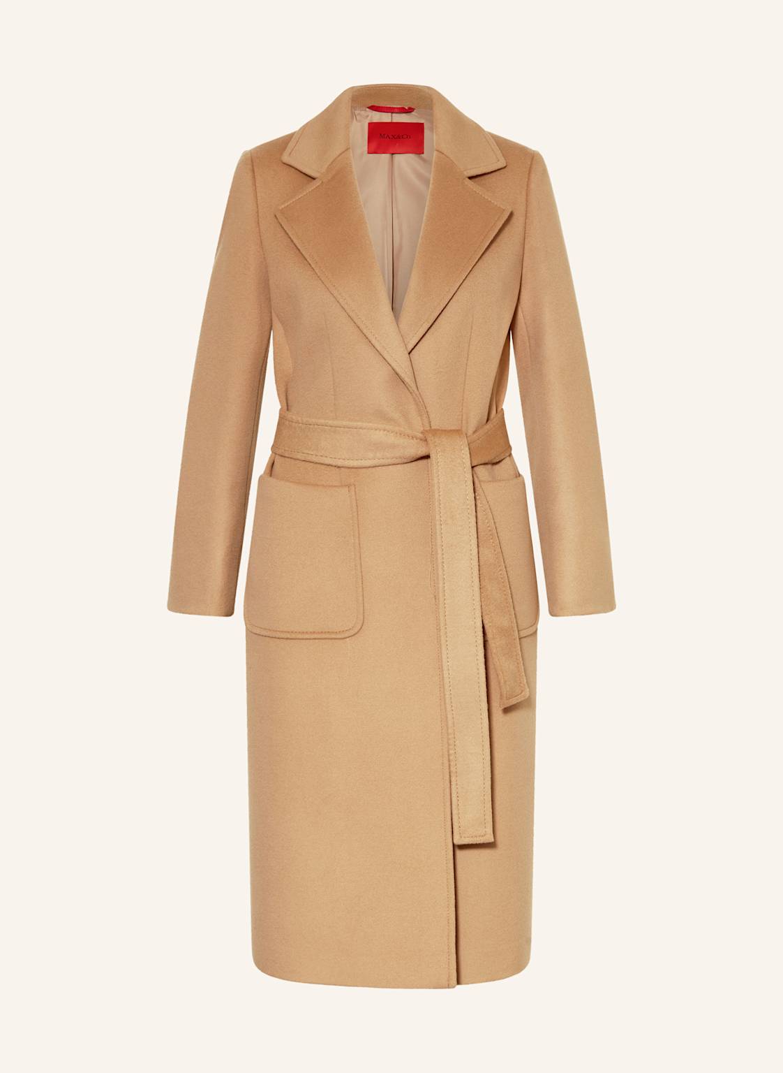 Max & Co. Płaszcz Wełniany Runaway braun