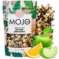 Oranżada Mojo Tea Herbata czarna Zielone jabłuszko 50 g - herbata