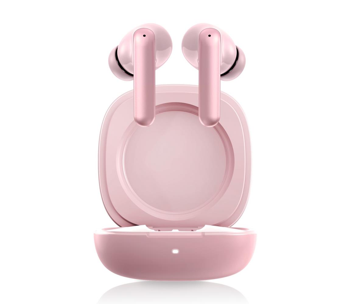 Niceboy Pins 4 PRO - z ANC IP54, różowe