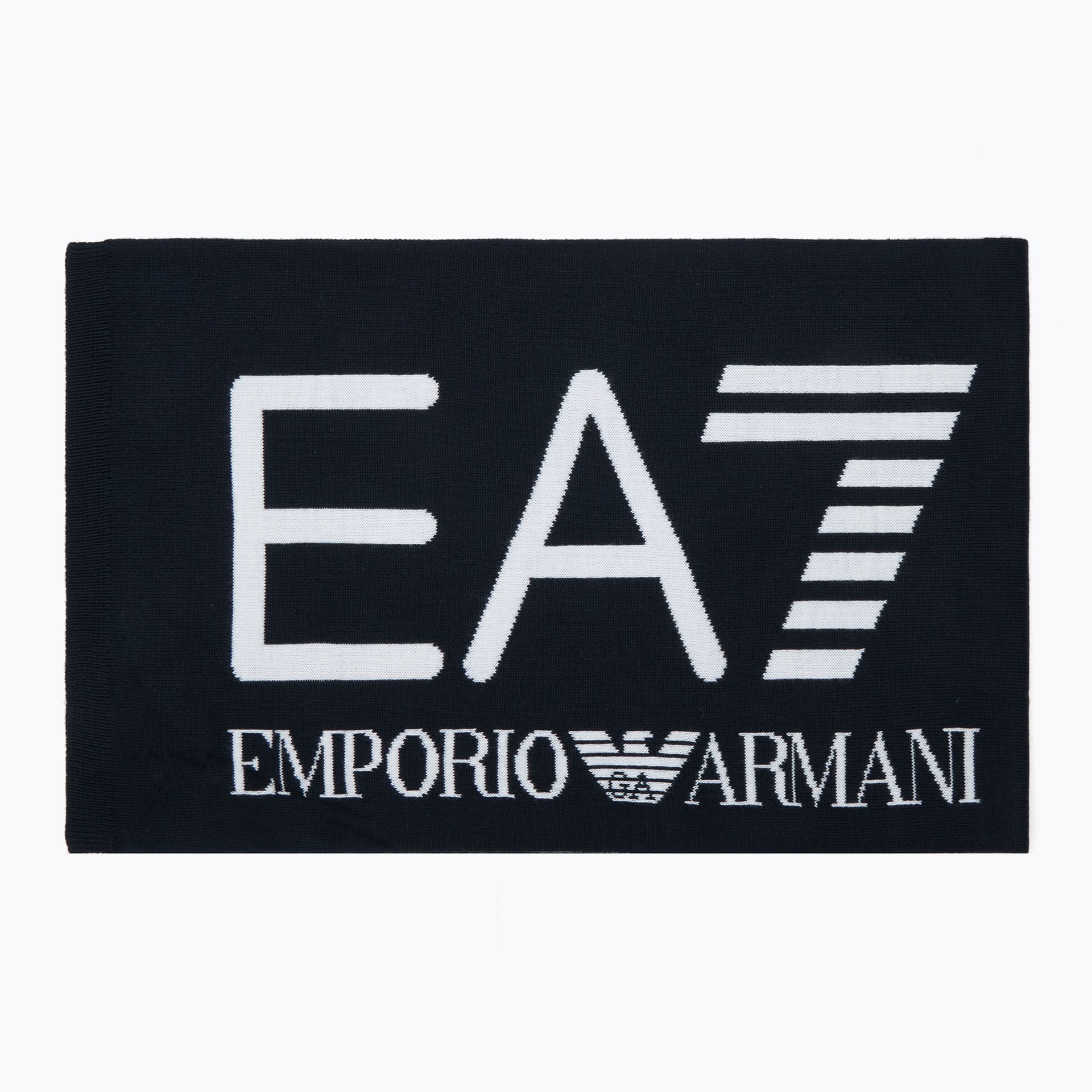 Szalik EA7 Mountain Visibility blue/white WYSYŁKA W 24H 30 DNI NA ZWROT