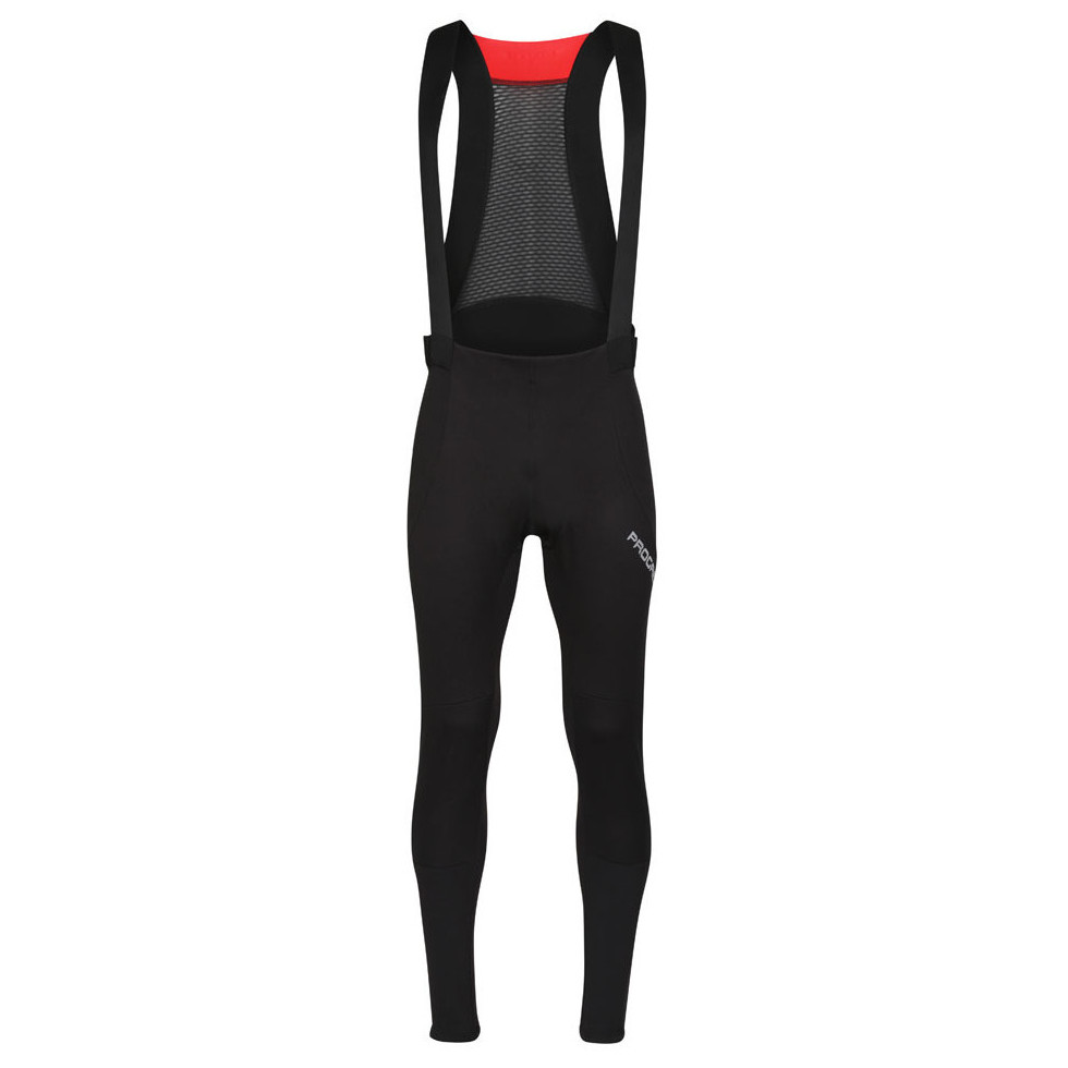 Męskie spodnie kolarskie Progress Giro Winter BIB Rozmiar: XL / Kolor: czarny