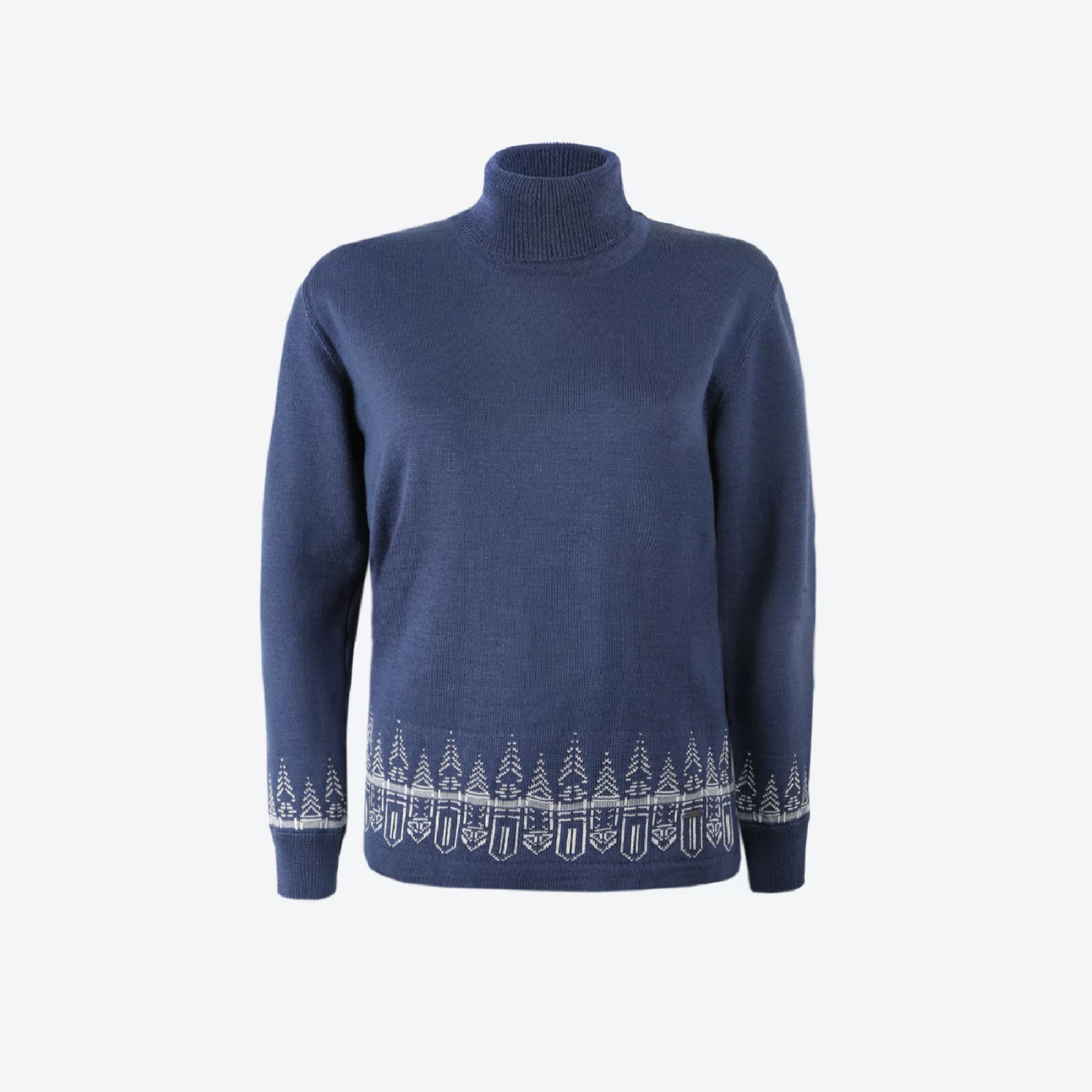 Damski golf Kama 5052 Rozmiar: M / Kolor: niebieski