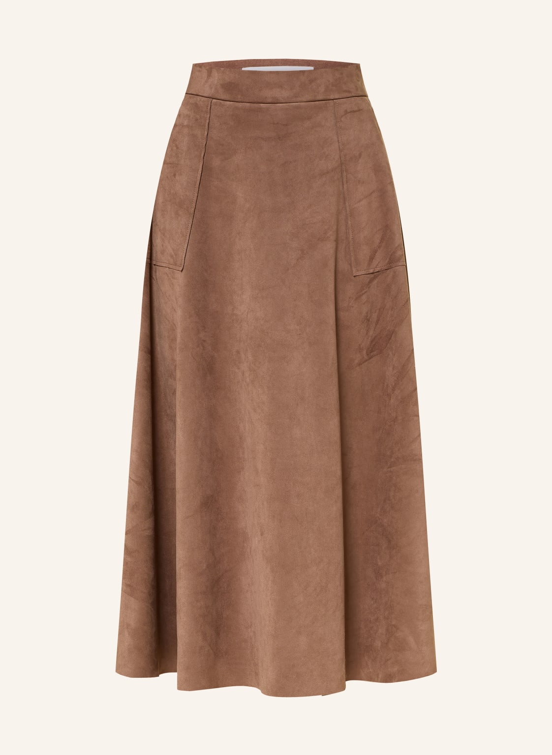 Raffaello Rossi Spódnica Fenja W Stylu Skórzanym braun