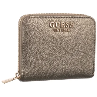 Portfel Laurel II Slg Small Zip Around SWBG74 59137 Pewter (GU811-b) Guess