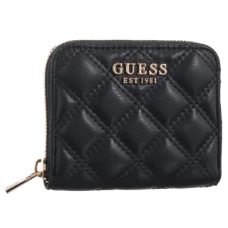 Portfel Giully II Slg Small Zip Around SWQG96 73137 Black (GU804-a) Guess