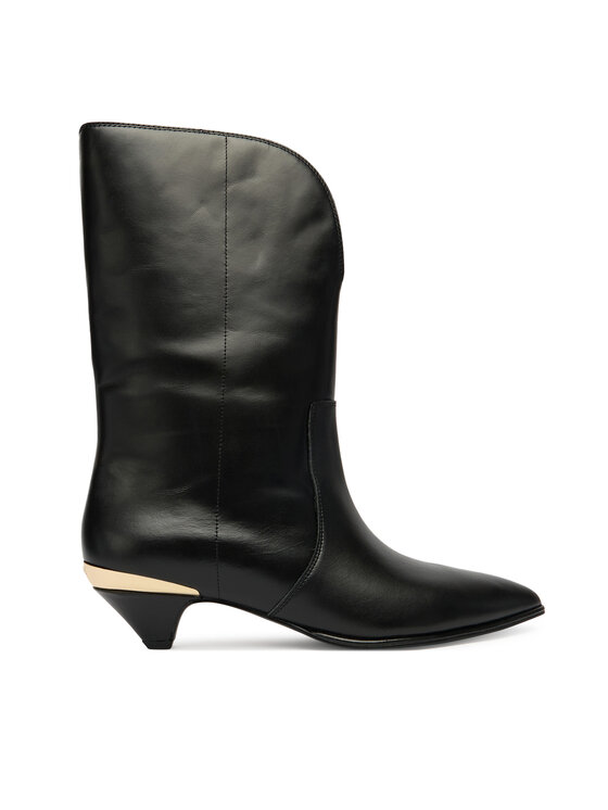 LOVE MOSCHINO Botki JA24363G0NIA0000 Czarny