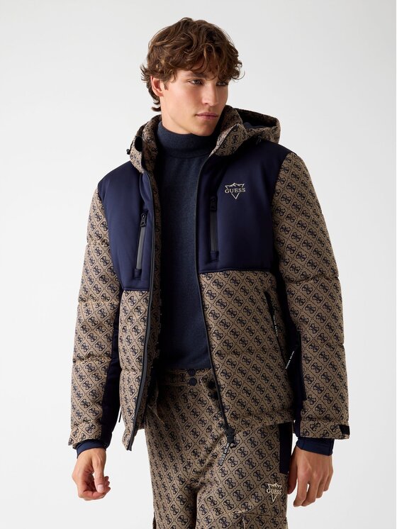 Guess Kurtka przejściowa 179584 Beżowy Classic Fit