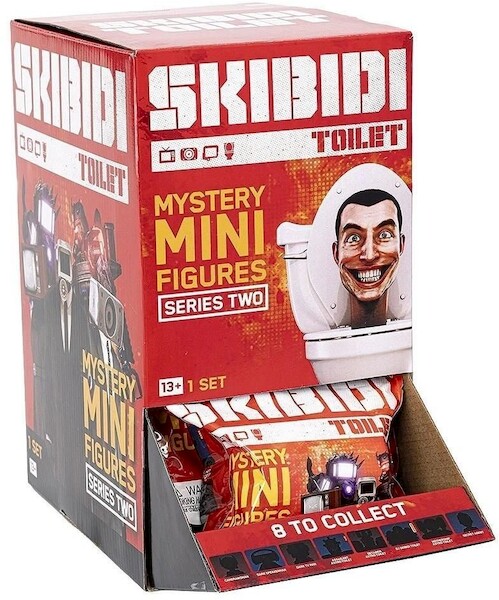 Skibidi Toilet - Tajemnicze mini figurki S2 MIX