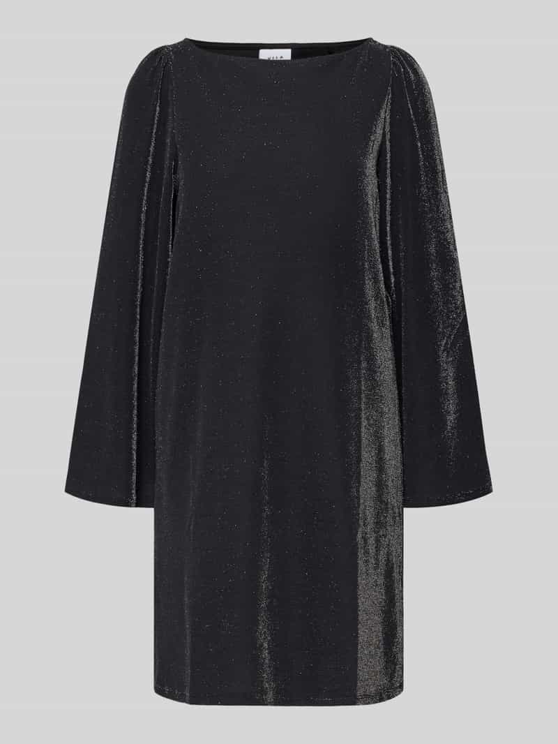 Sukienka mini z dekoltem w łódkę model ‘ELEINAS’