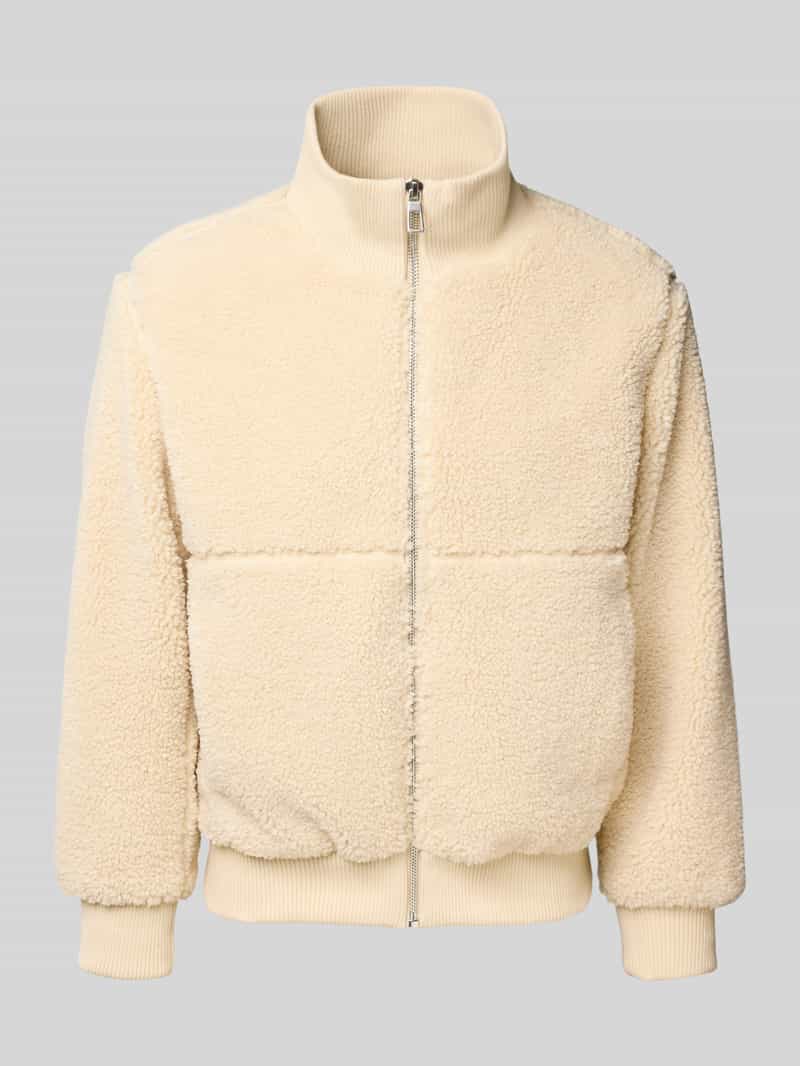 Bomberka o kroju regular fit z imitacji futra model ‘RAY’