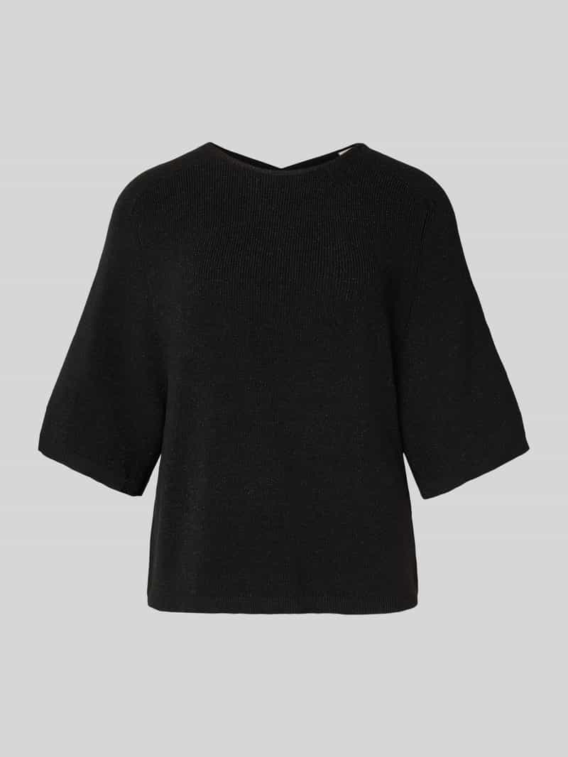 Sweter z dzianiny z rękawem o dł. 3/4 model ‘CODY’