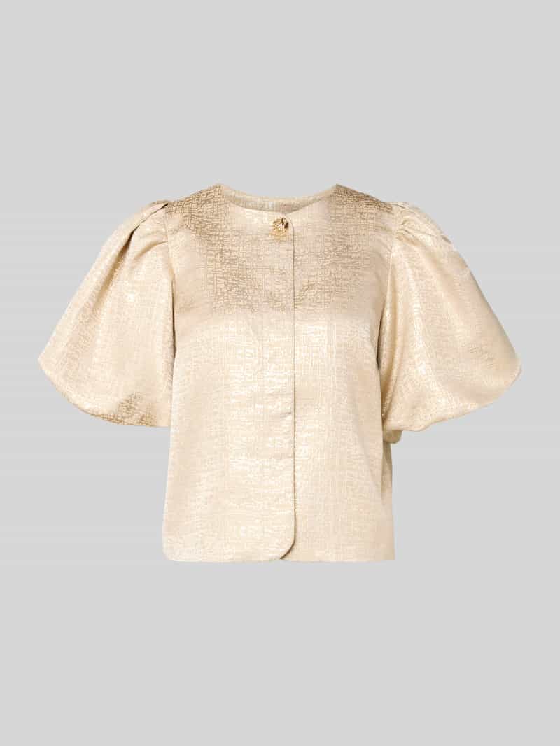 Żakiet z okrągłym dekoltem model ‘DARIELLA’