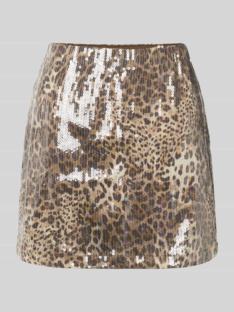 Spódnica mini z cekinami model ‘JESSY’