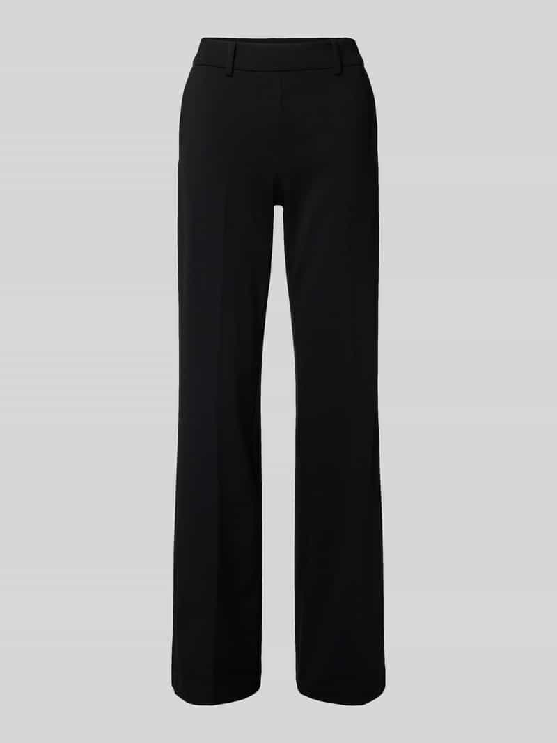 Spodnie materiałowe z wpuszczanymi kieszeniami w stylu francuskim model ‘FRANCOISE’