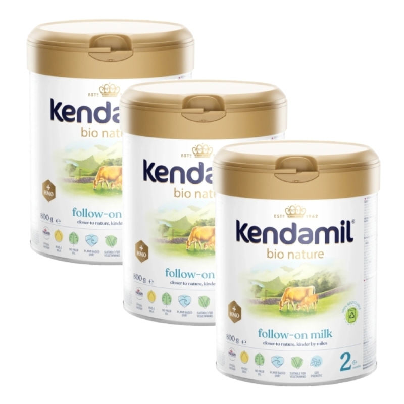 Kendamil Bio Nature 2 HMO+ Mleko następne od 6. miesiąca życia, 800 g