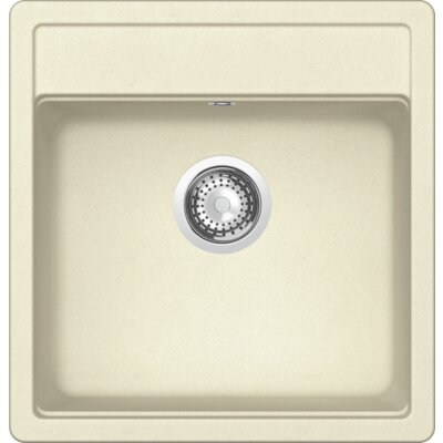 SCHOCK Zlewozmywak jednokomorowy Nemo N-100S Vanilla 49x51