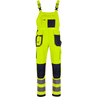 stalco Spodnie robocze S-51672 Basic Neon Line ogrodniczki (rozmiar L)