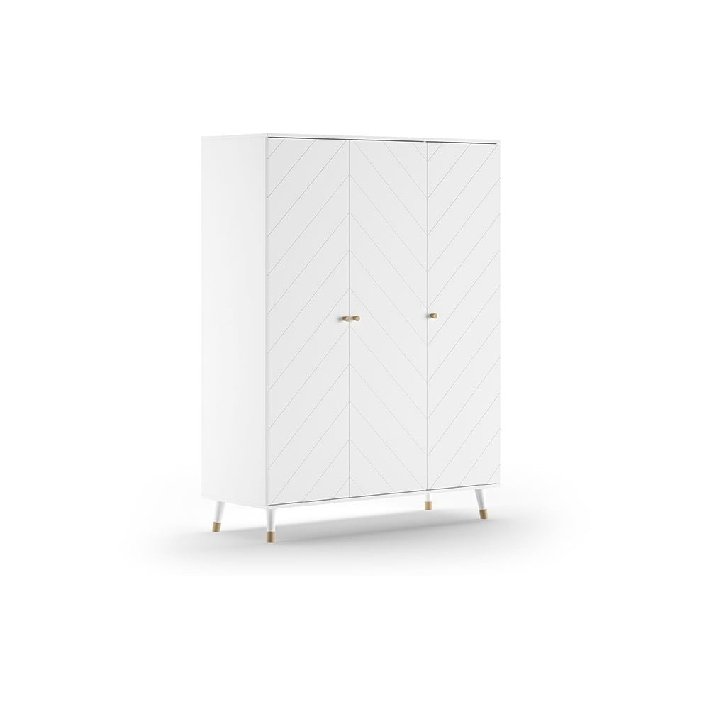 Biała szafa dziecięca 150x200 cm BILLY – Vipack