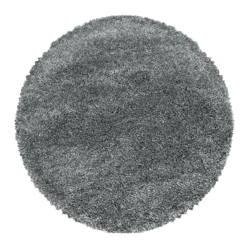 Szary okrągły dywan ø 160 cm Fluffy – Ayyildiz Carpets