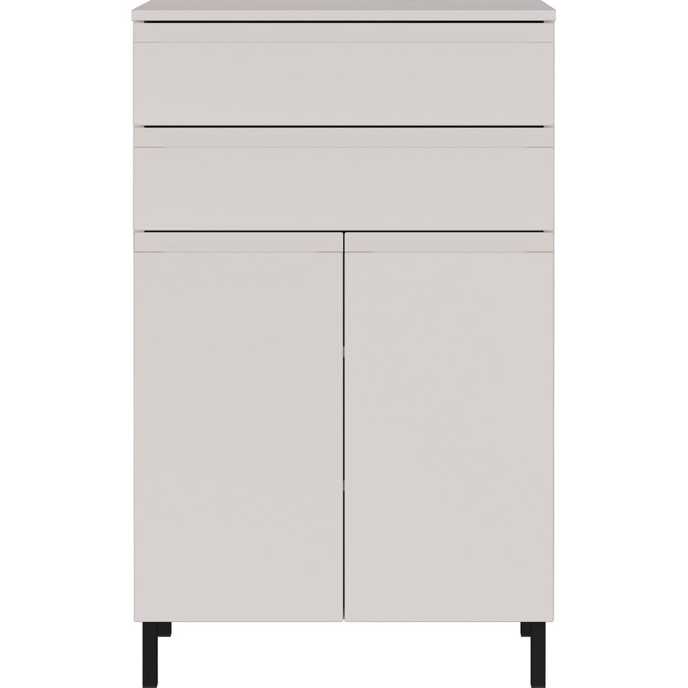 Kremowa wysoka szafka łazienkowa 60x97 cm Salinas – Germania