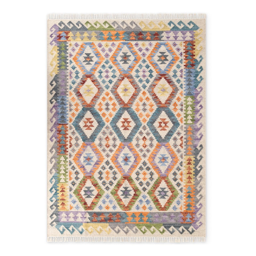 Wełniany dywan dwustronny tkany ręcznie 120x170 cm Kamal Oasis – Nouristan