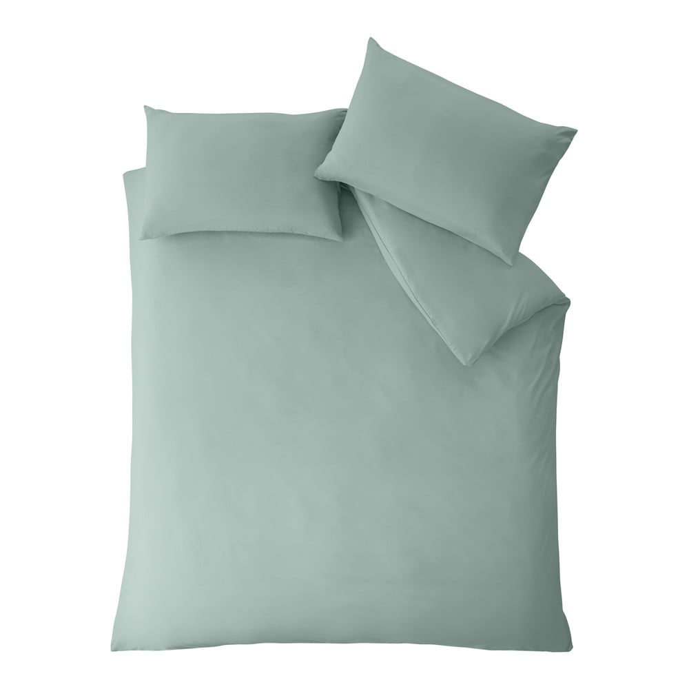 Zielona pościel dwuosobowa 260x220 cm So Soft Non-Iron – Catherine Lansfield