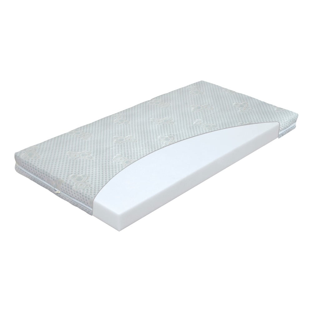 Średnio twardy piankowy materac dziecięcy 70x140 cm Driemko Eco – Materasso