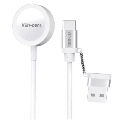 Ładowarka do smartwatcha VEN-DENS VD-WLC012 do Apple Watch 2w1 5W Biały