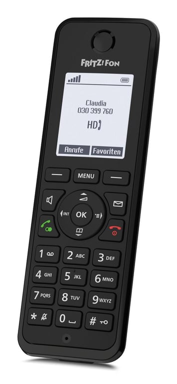 FRITZ Fon M3 Telefon w systemie DECT Czarny