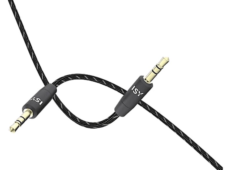 Kabel audio ISY IAU-1001 Jack-Jack 0,75m