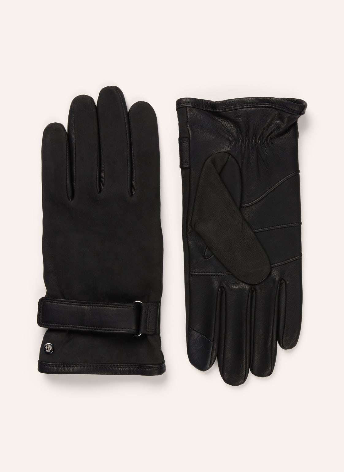 Roeckl Rękawiczki Skórzane Bregenz schwarz