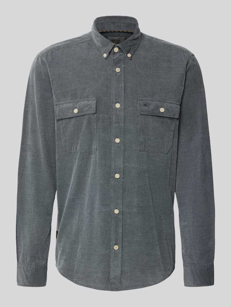 Koszula casualowa z listwą guzikową