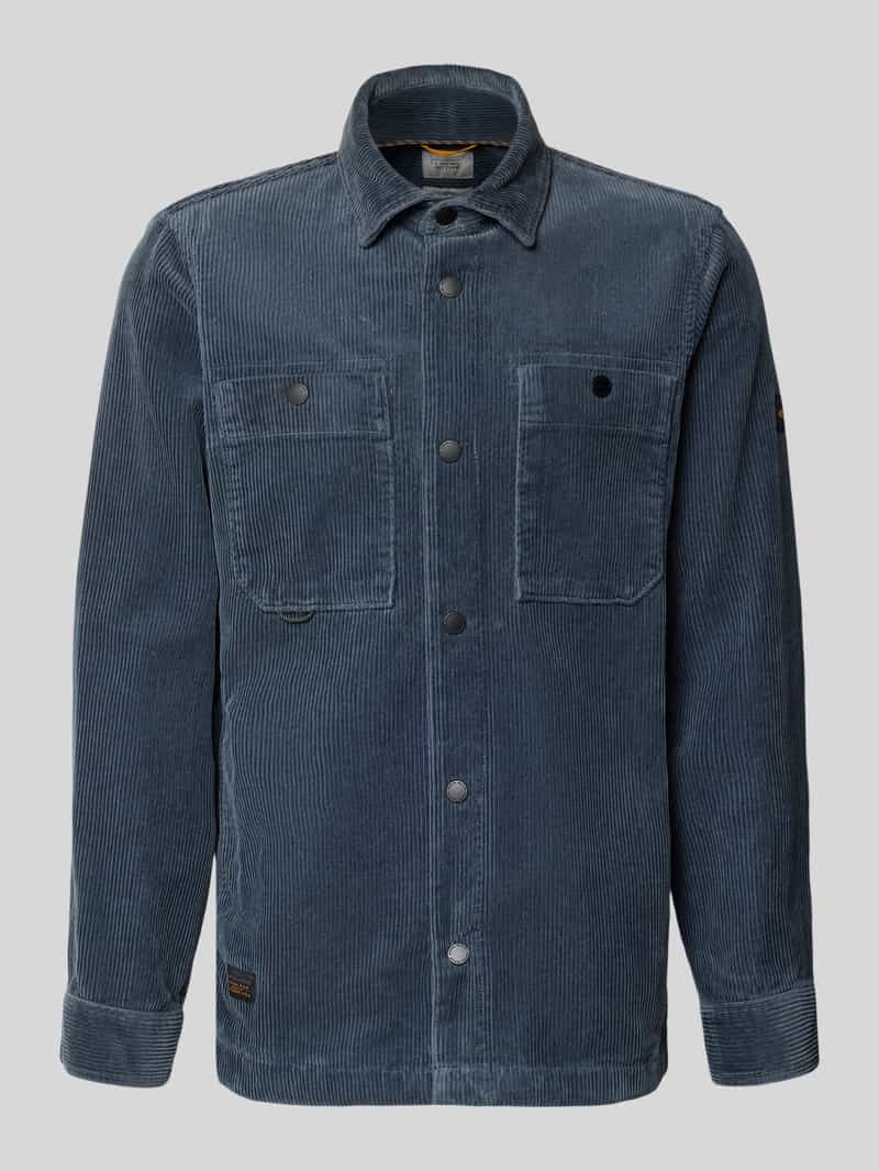 Koszula casualowa o kroju regular fit z imitacji sztruksu