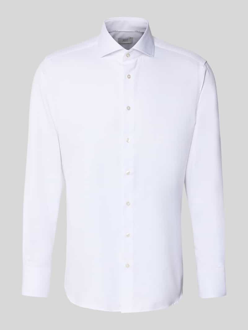 Koszula biznesowa o kroju modern fit z kołnierzykiem typu cutaway