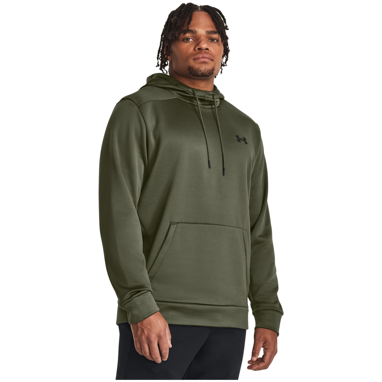 Męska bluza Under Armour Armour Fleece Hoodie Rozmiar: XXL / Kolor: ciemnozielony