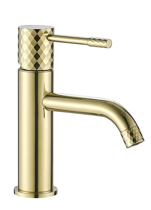 Rea Bateria umywalkowa Lungo Diamond złota