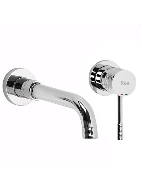 Rea Bateria umywalkowa podtynkowa box Lungo Diamond Chrom