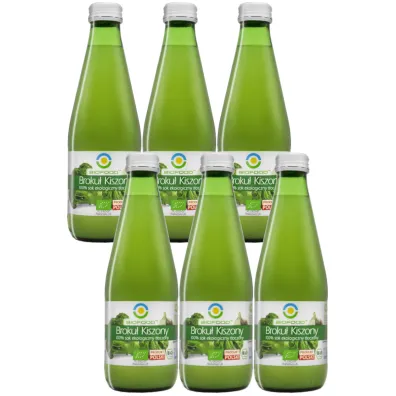 Bio Food Sok z brokułów kiszonych Zestaw 6 x 300 ml Bio