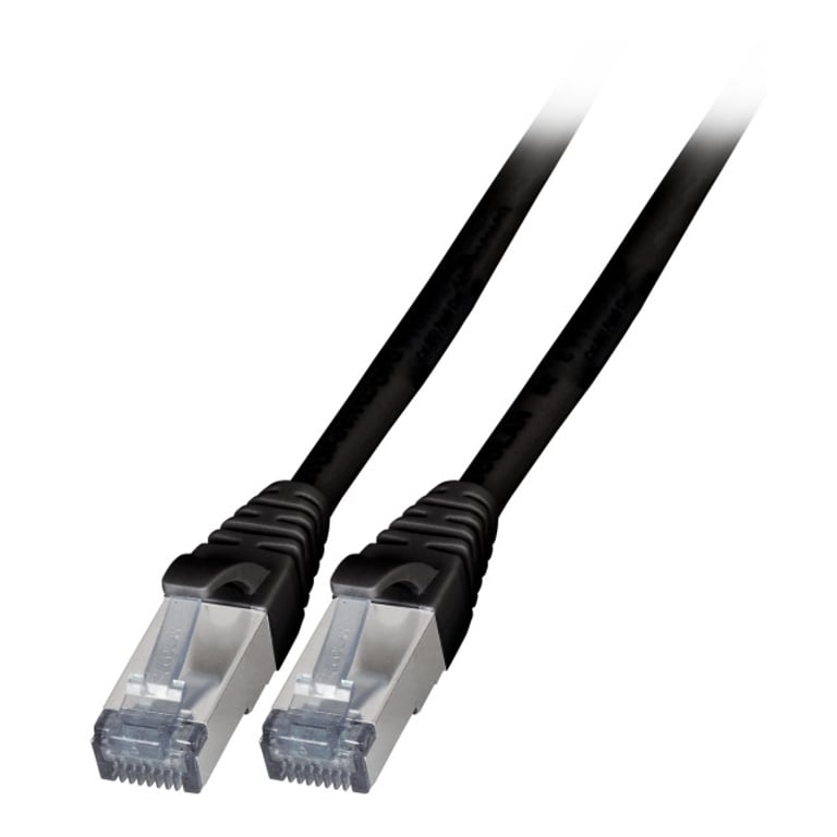 EFB Elektronik K5538SW.3 kabel sieciowy Czarny 3 m Cat6a S/FTP (S-STP)