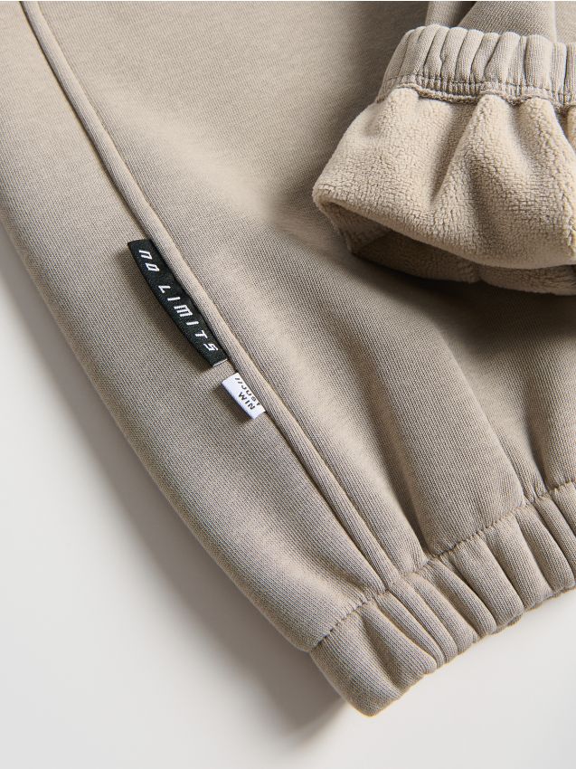 Reserved - Ocieplane joggery - jasnoszary