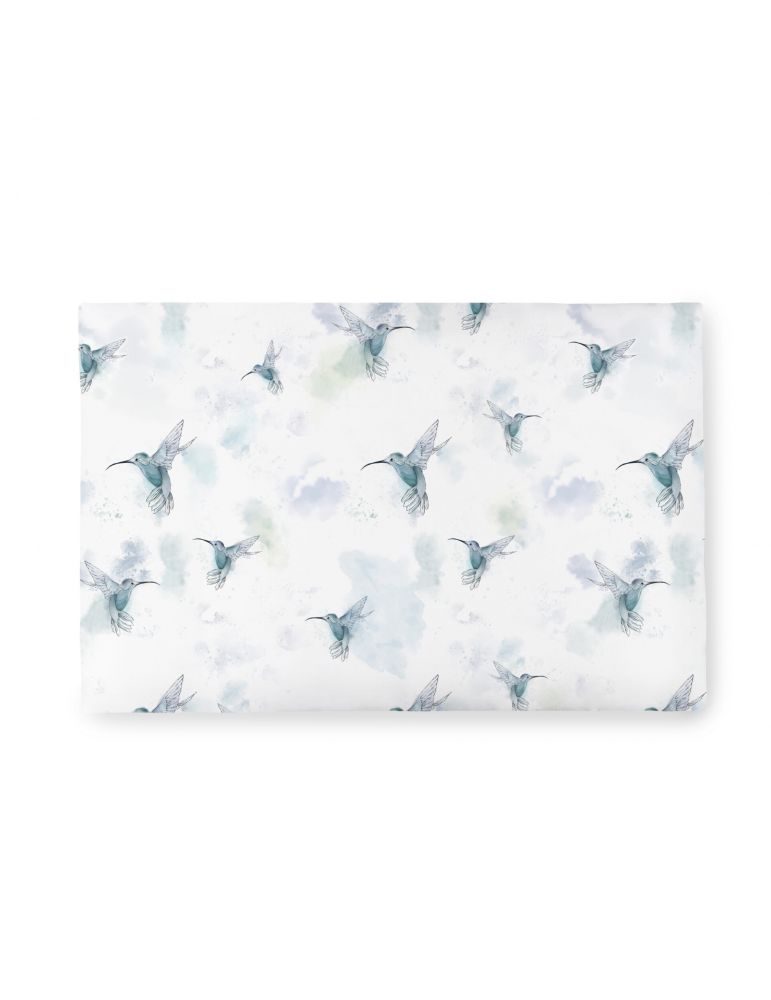 Lulumi Poduszka bambusowa 60x40cm Colibri blue