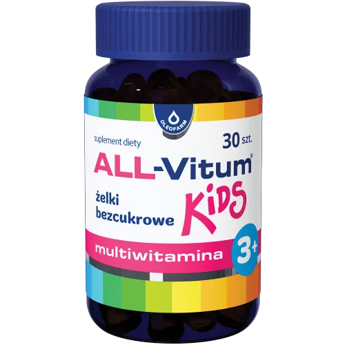 Oleofarm All-Vitum Kids, żelki, 30 sztuk