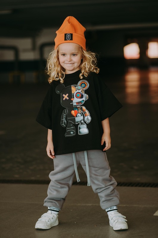 T-shirt oversize Robot Teddy