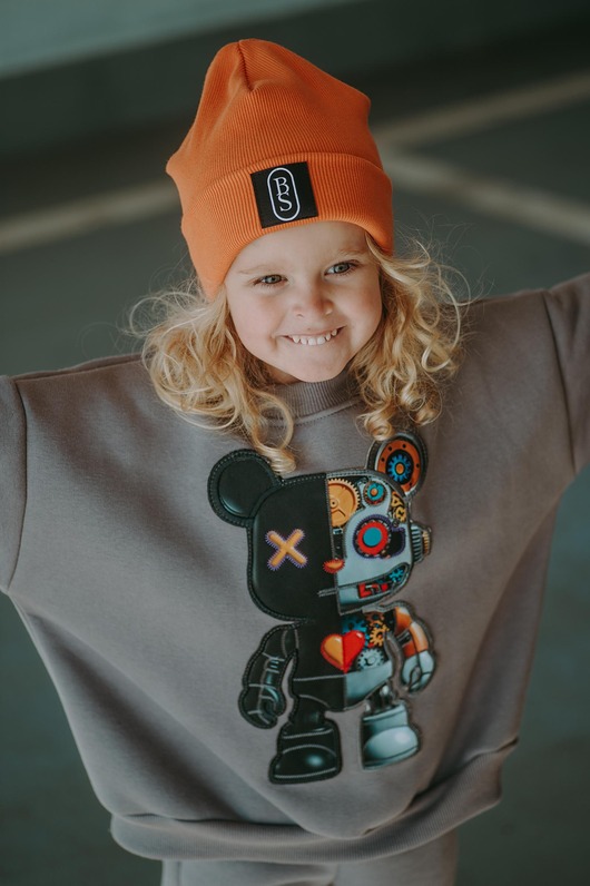 Bluza oversize Robot Teddy