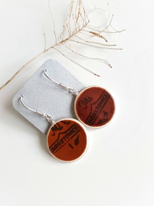 Kolczyki ceramiczne Mirostowice