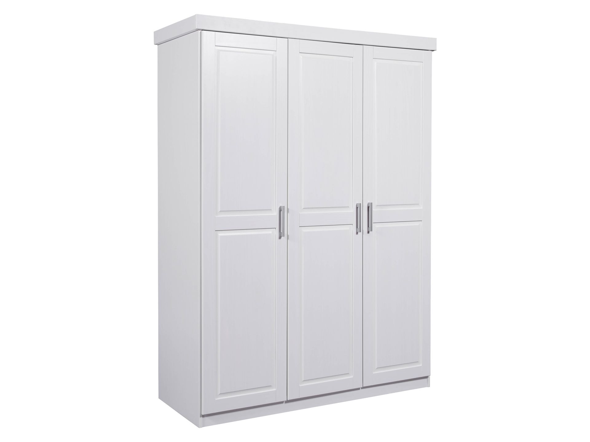 Inter Link Szafa, trwała i stabilna. (3-drzwiowa, Biały)