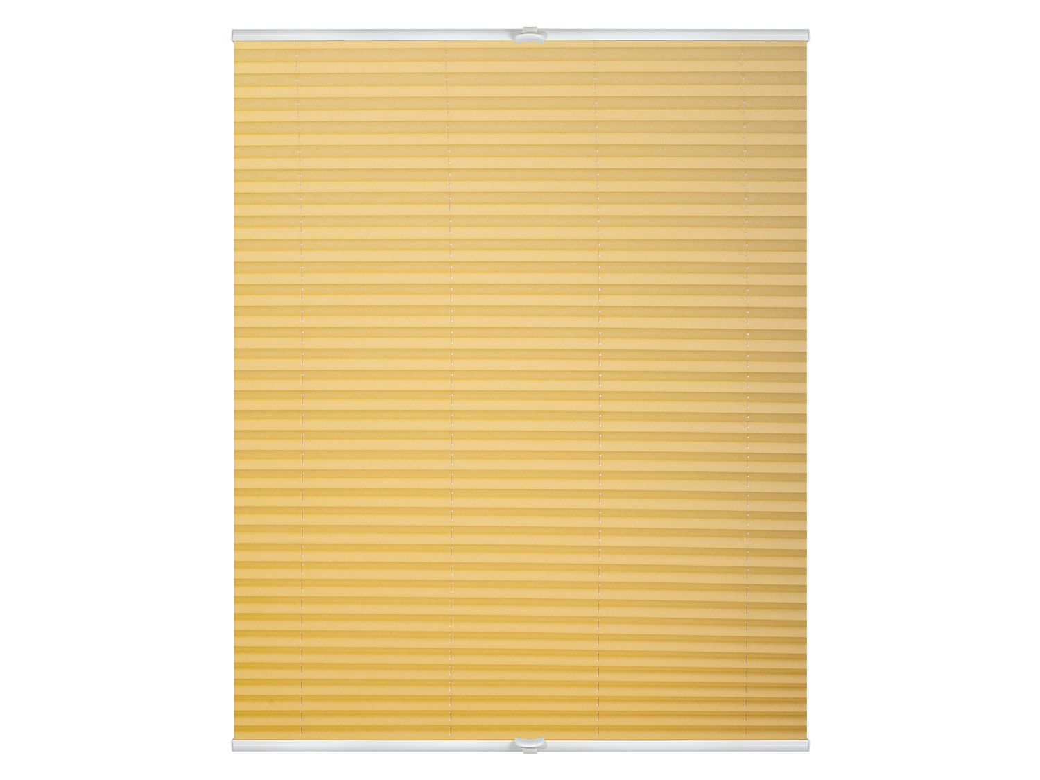 Lichtblick Roleta plisowana Klemmfix, bez wiercenia, od 45 x 130 cm (Żółty, 55x130 cm)