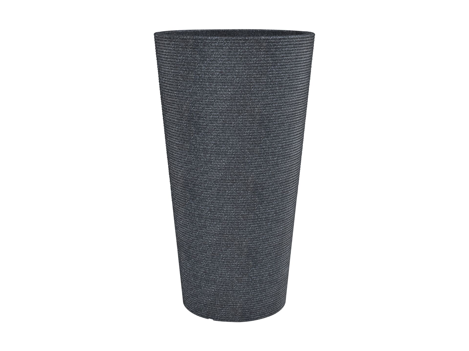 Scheurich Doniczka Coneo High (Czarny granit, Ø 39 cm, wysokość 70 cm)