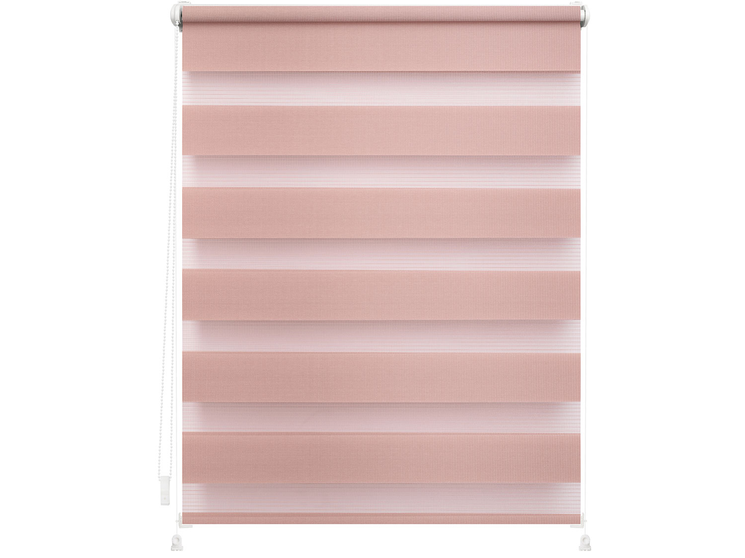 Lichtblick Roleta dzień/ noc Klemmfix, bez wiercenia, zaciemniająca, od 45 x 150 cm (Różowy, 100 x 150 cm)